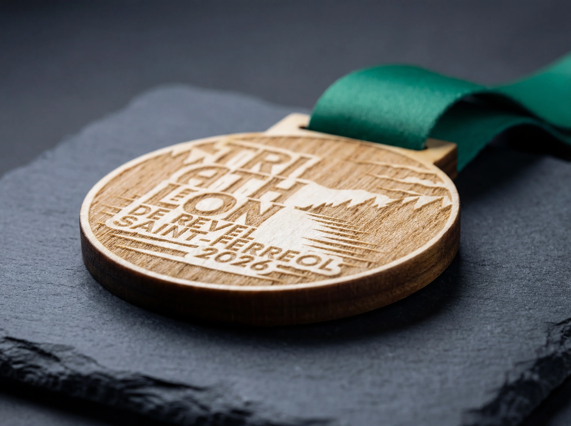 Médaille en Bois Massif